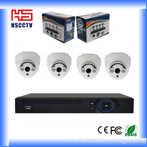 New 4CH H. 264 NVR 720p IP Camera NVR Kit